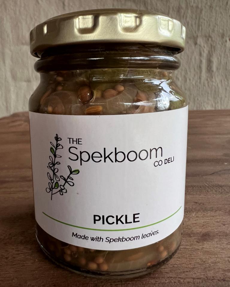 Delicious Spekboom pickles