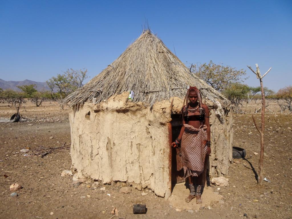 Hut of a Himba woman