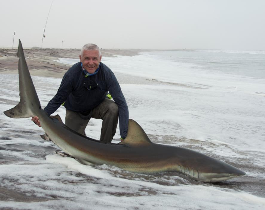 Shore fishing for Bronze Whaler Shark - Bushguide 101