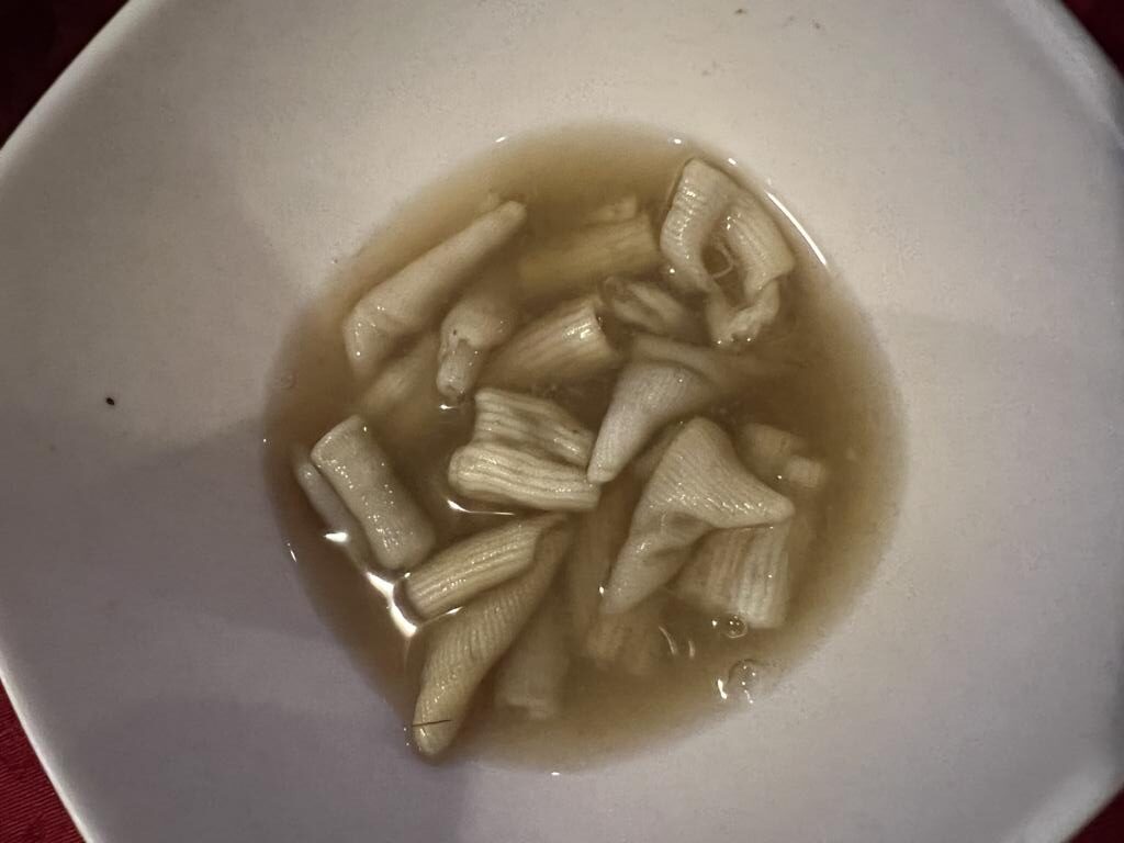 Bibi worm soup