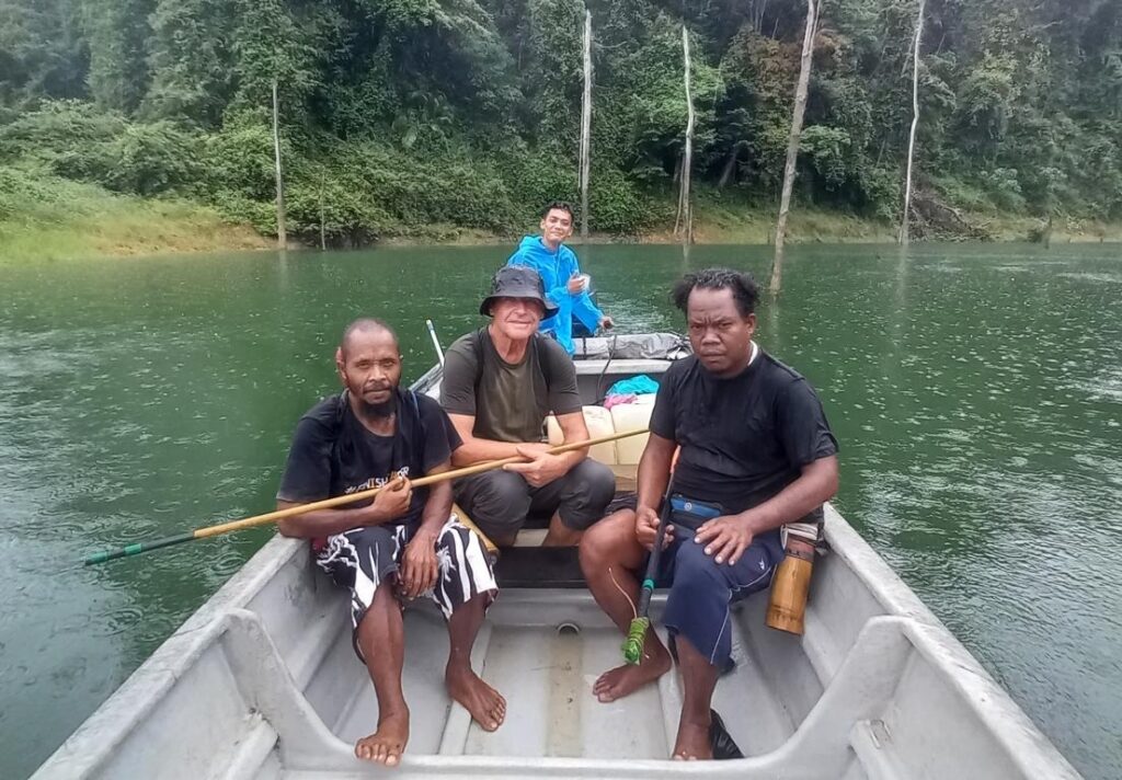 The two Jahai Orang Asli people I went blowpipe hunting with