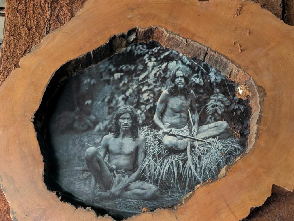 The ancestors of the current headman of the Rathigala Rock Veddas in Sri Lanka